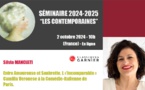 Séminaire Les Contemporaines - 2 octobre - Silvia Manciati (sur Camilla Veronese)